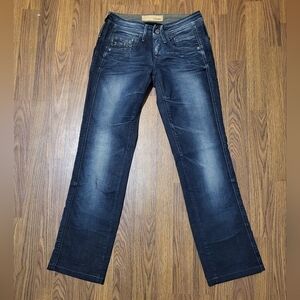 G-Star Raw Men's W27 L32 3301 straight leg Stone Wash jeans GS01 B93